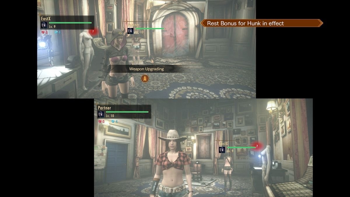Resident evil 5 split screen